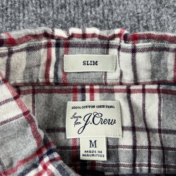 J.Crew Mens Medium Slim Oxford Shirt Button Long Sleeve - Picture 4 of 12